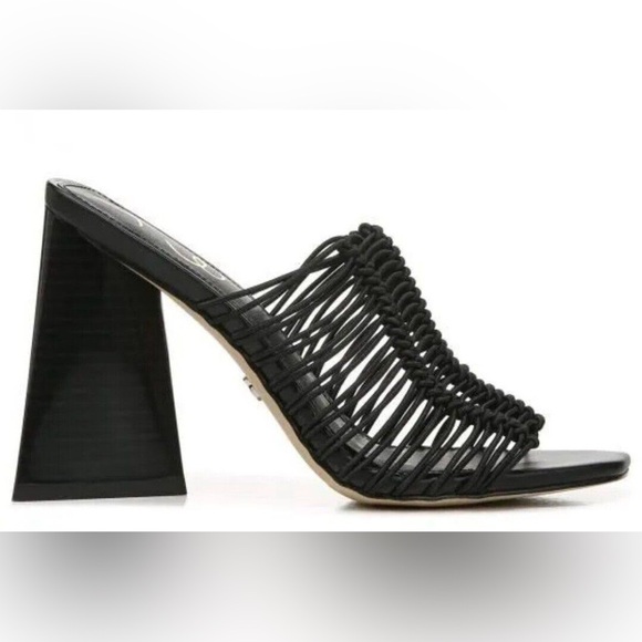 Sam Edelman Laurette Block Heel Mule black - size 8.5 - Picture 4 of 14